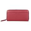 Кошелёк Cross Colors Burgundy, кожа наппа, фактурная, цвет бордовый (Изображение 1)