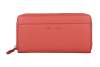 Кошелёк Cross Colors Coral, кожа наппа, фактурная, цвет коралловый (Изображение 1)