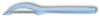 Овощечистка VICTORINOX универсальная, двустороннее лезвие из нержавеющей стали, голубая рукоять (Изображение 1)