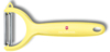 Нож для чистки томатов и киви VICTORINOX, двусторонее зубчатое лезвие, светло-жёлтая рукоять (Изображение 1)