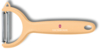 Нож для чистки томатов и киви VICTORINOX, двусторонее зубчатое лезвие, бежевая рукоять (Изображение 1)