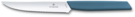 Нож для стейка и пиццы VICTORINOX Swiss Modern, 12 см, с волнистой кромкой, васильково-синий