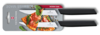 Набор из 2 ножей для стейка и пиццы VICTORINOX Swiss Modern, 12 см, с волнистой кромкой, в блистере (Изображение 1)