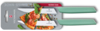 Набор из 2 ножей для стейка и пиццы VICTORINOX Swiss Modern, 12 см, с волнистой кромкой, в блистере (Изображение 1)