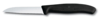 Нож для овощей VICTORINOX SwissClassic, лезвие 8 см с волнистой кромкой, чёрный (Изображение 1)