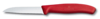 Нож для овощей VICTORINOX SwissClassic, лезвие 8 см с волнистой кромкой, красный (Изображение 1)