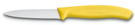 Нож для овощей VICTORINOX SwissClassic, лезвие 8 см с волнистой кромкой, жёлтый