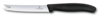 Нож для сыра и колбасы VICTORINOX SwissClassic, лезвие 11 см с волнистой кромкой, чёрный (Изображение 1)