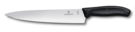 Нож разделочный VICTORINOX SwissClassic, 22 см, чёрный, в картонном блистере