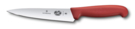 Нож разделочный VICTORINOX Fibrox, 15 см, красный