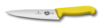 Нож разделочный VICTORINOX Fibrox, 25 см, жёлтый (Изображение 1)