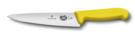 Нож разделочный VICTORINOX Fibrox, 25 см, жёлтый