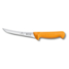 Нож обвалочный VICTORINOX Swibo с изогнутым узким полугибким лезвием 16 см, жёлтый (Изображение 1)