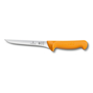 Нож обвалочный VICTORINOX Swibo с изогнутым узким гибким лезвием 16 см, жёлтый