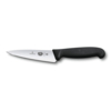 Нож разделочный VICTORINOX Fibrox с лезвием 12 см, чёрный (Изображение 1)