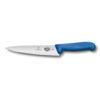 Нож разделочный VICTORINOX Fibrox с лезвием 19 см, синий (Изображение 1)