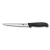 Нож филейный для рыбы VICTORINOX Fibrox с супер-гибким лезвием 18 см, чёрный (Изображение 1)