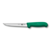 Нож обвалочный VICTORINOX Fibrox с прямым лезвием 15 см, зелёный (Изображение 1)