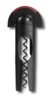 Штопор VICTORINOX с ножом для снятия фольги, сталь с тефлоновым покрытием, чёрный (Изображение 1)