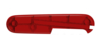 Задняя накладка для ножей VICTORINOX 84 мм, с вырезом под штопор, пластиковая, полупрозрачная красна (Изображение 1)