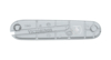 Передняя накладка для ножей VICTORINOX 91 мм, пластиковая, полупрозрачная серебристая (Изображение 1)
