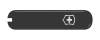 Передняя накладка для ножей VICTORINOX 74 мм, пластиковая, чёрная (Изображение 1)