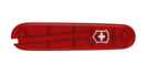 Передняя накладка для ножей VICTORINOX 84 мм, пластиковая, полупрозрачная красная