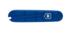 Передняя накладка для ножей VICTORINOX 84 мм, пластиковая, полупрозрачная синяя (Изображение 1)