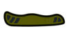 Передняя накладка для ножа VICTORINOX Swiss Soldier's Knife 08 111 мм, нейлоновая, зелёно-чёрная (Изображение 1)