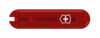 Передняя накладка для ножей VICTORINOX 58 мм, пластиковая, полупрозрачная красная (Изображение 1)
