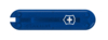 Передняя накладка для ножей VICTORINOX 58 мм, пластиковая, полупрозрачная синяя (Изображение 1)