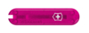Передняя накладка для ножей VICTORINOX 58 мм, пластиковая, полупрозрачная розовая (Изображение 1)
