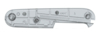 Задняя накладка для ножей VICTORINOX 91 мм, пластиковая, полупрозрачная серебристая (Изображение 1)