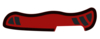 Задняя накладка для ножей VICTORINOX 111 мм, нейлоновая, красно-чёрная (Изображение 1)