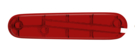Задняя накладка для ножей VICTORINOX 84 мм, пластиковая, полупрозрачная красная