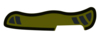 Задняя накладка для ножей VICTORINOX Swiss Soldier's Knife 08 111 мм, нейлоновая, зелёно-чёрная (Изображение 1)