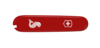 Передняя накладка для ножей VICTORINOX Fisherman и Angler 91 мм, пластиковая, красная (Изображение 1)