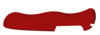 Задняя накладка для ножей VICTORINOX 111 мм, нейлоновая, с местом под штопор, красная (Изображение 1)