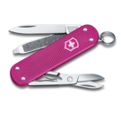 Нож-брелок VICTORINOX Classic SD Alox Colors &quot;Flamingo Party&quot;, 58 мм, 5 функций, лиловый