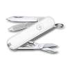 Нож-брелок VICTORINOX Classic SD Colors "Falling Snow", 58 мм, 7 функций, белый (Изображение 1)