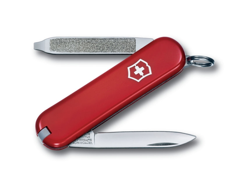 Нож-брелок VICTORINOX Escort, 58 мм, 6 функций, красный (Изображение 1)