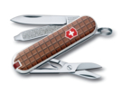 Нож-брелок VICTORINOX Classic, 58 мм, 7 функций, рукоять с дизайном &quot;Шоколад&quot;