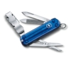 Нож-брелок VICTORINOX NailClip 580, 65 мм, 8 функций, полупрозрачный синий (Изображение 1)