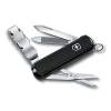 Нож-брелок VICTORINOX NailClip 580, 65 мм, 8 функций, чёрный (Изображение 1)