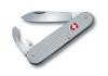 Нож перочинный VICTORINOX Bantam Alox, 84 мм, 5 функций, алюминиевая рукоять, серебристый (Изображение 1)