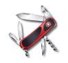 Нож перочинный VICTORINOX Evolution 10, 85 мм, 13 функций, красный с чёрными вставками (Изображение 1)