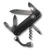 Нож перочинный VICTORINOX Spartan Onyx Black, 91 мм, 12 функций, чёрный, со шнурком в комплекте (Изображение 1)