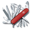 Нож перочинный VICTORINOX Handyman, 91 мм, 24 функции, красный