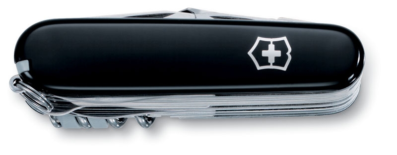 Нож перочинный VICTORINOX Swiss Champ, 91 мм, 33 функции, чёрный (Изображение 1)