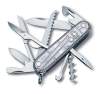 Нож перочинный VICTORINOX Huntsman, 91 мм, 15 функций, полупрозрачный серебристый (Изображение 1)